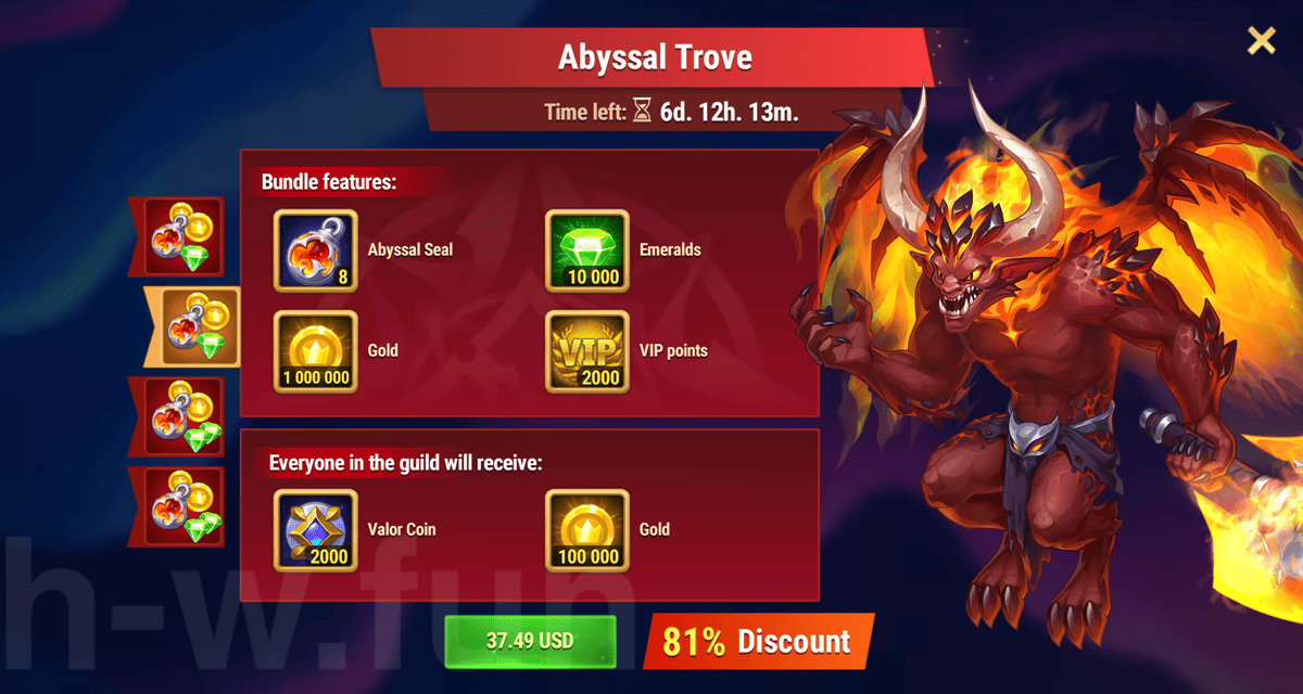[Hero Wars Guide]Abyssal Trove