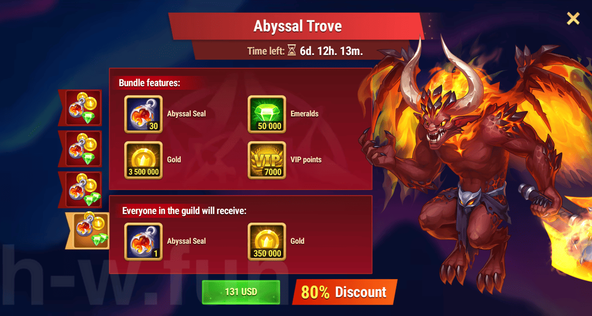 [Hero Wars Guide]Abyssal Trove
