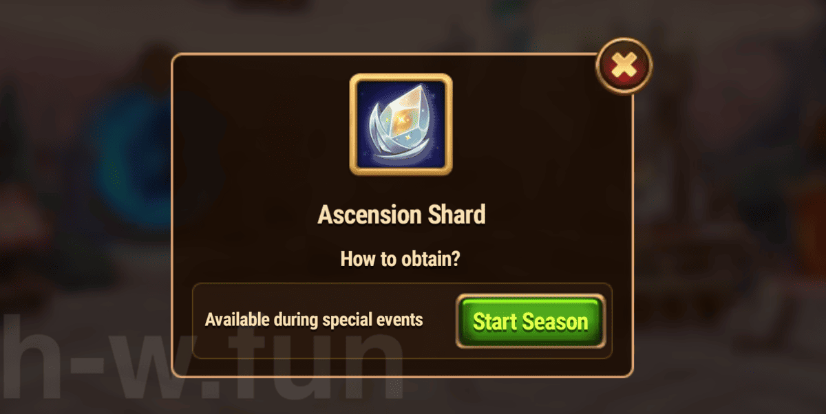 [Hero Wars Guide] Ascension Shard