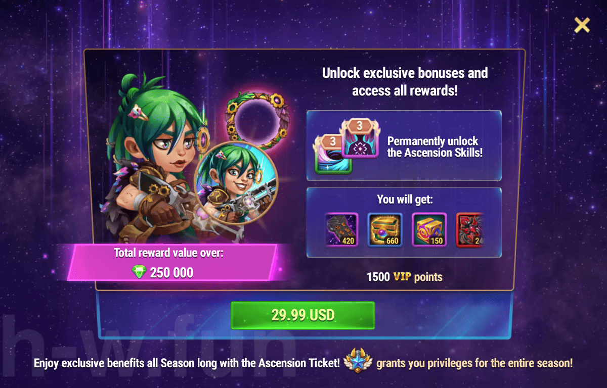 [Hero Wars Guide] Astrid Ascension Season