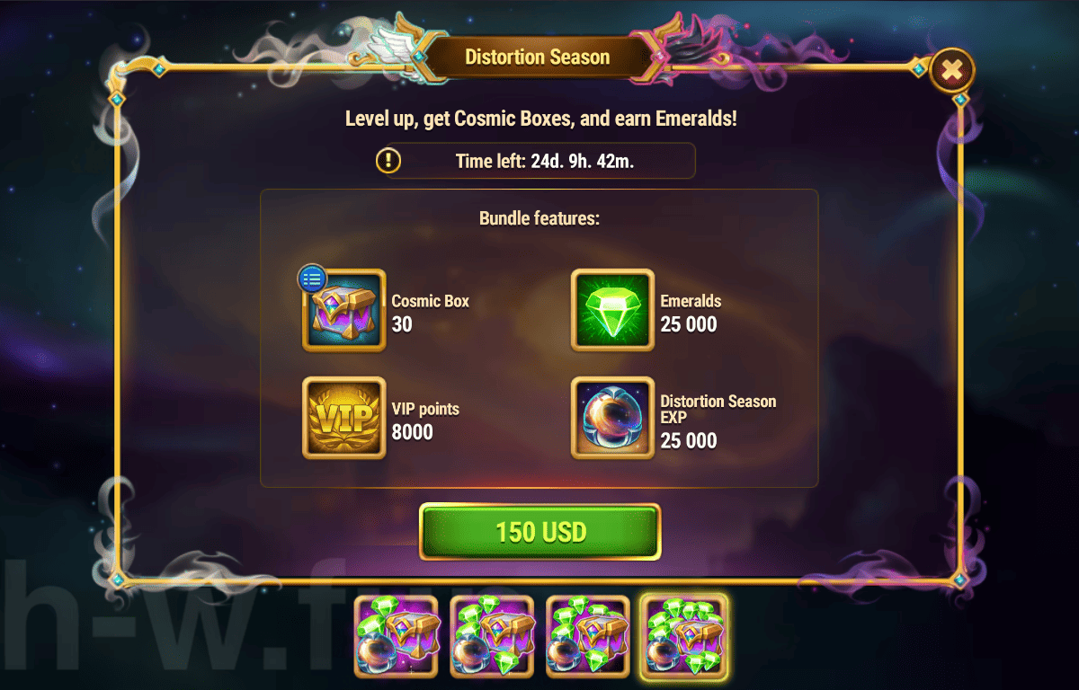 [Hero Wars Guide] Distortion Season Bundle