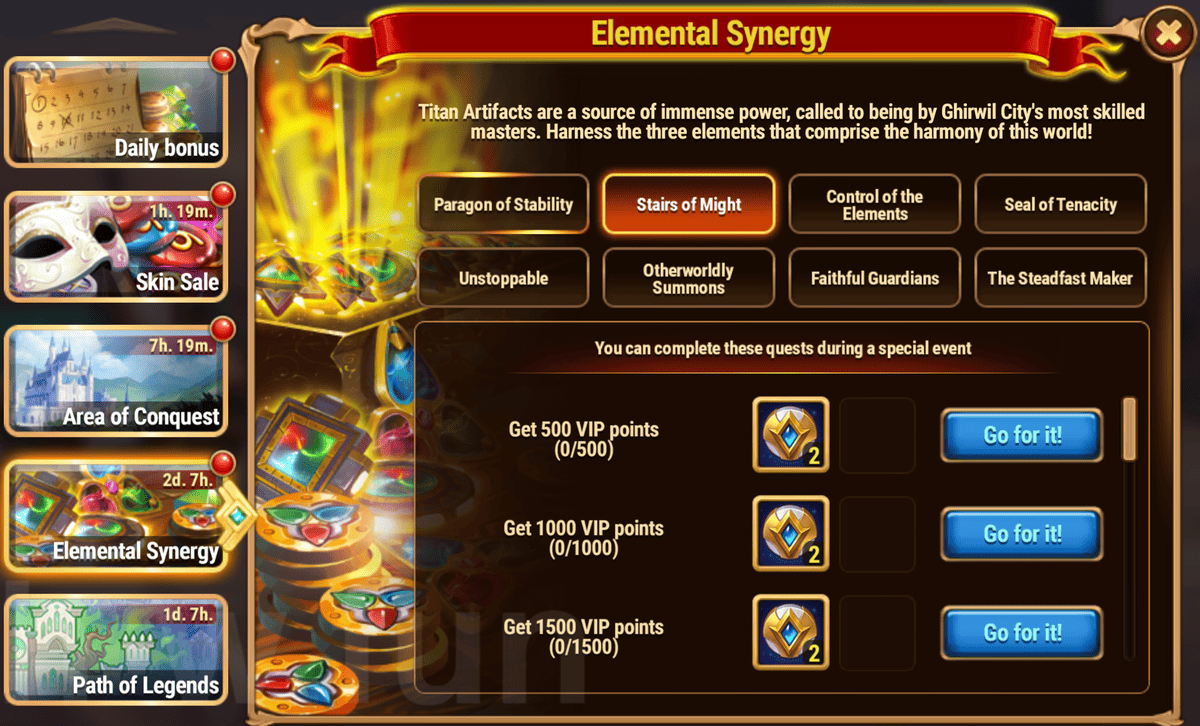 [Hero Wars Guide] Elemental Synergy