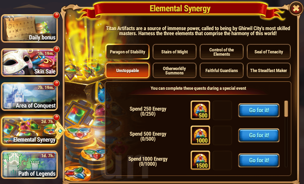 [Hero Wars Guide] Elemental Synergy