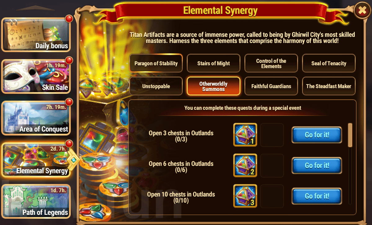 [Hero Wars Guide] Elemental Synergy