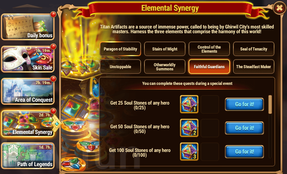 [Hero Wars Guide] Elemental Synergy