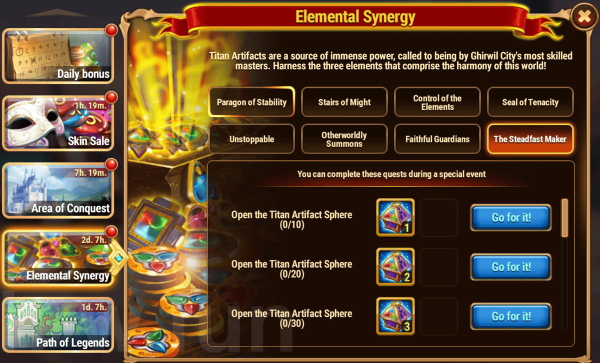 [Hero Wars Guide] Elemental Synergy