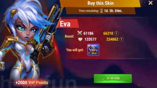 [Hero Wars Guide] Exclusive Skin (Eva)