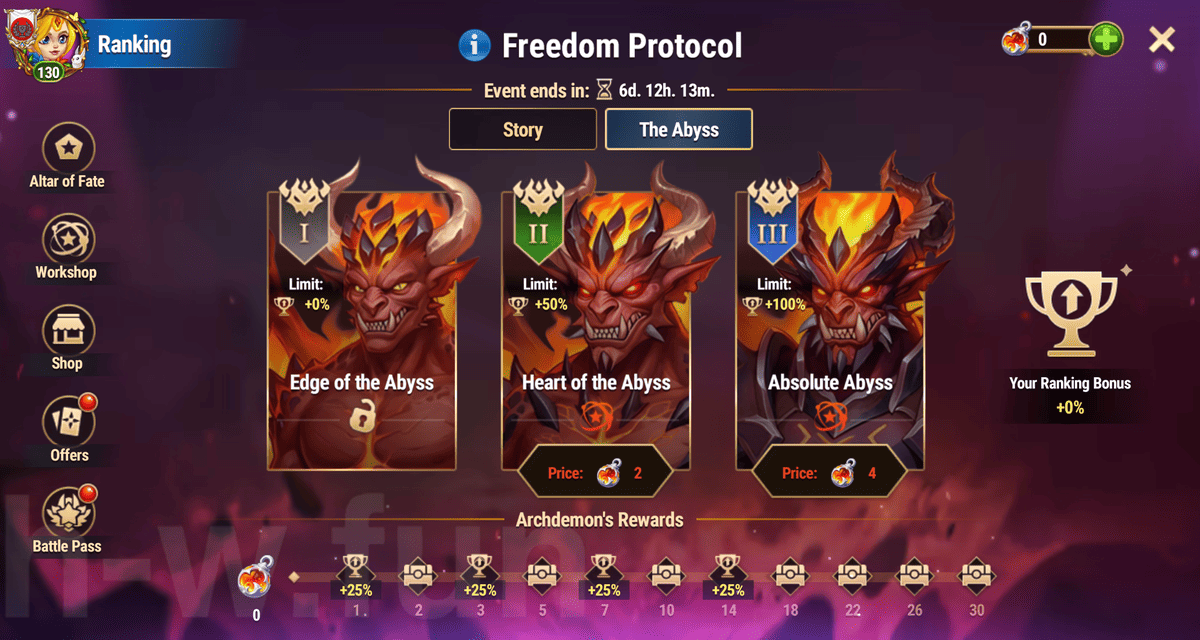 [Hero Wars Guide] Freedom Protocol Eva Event