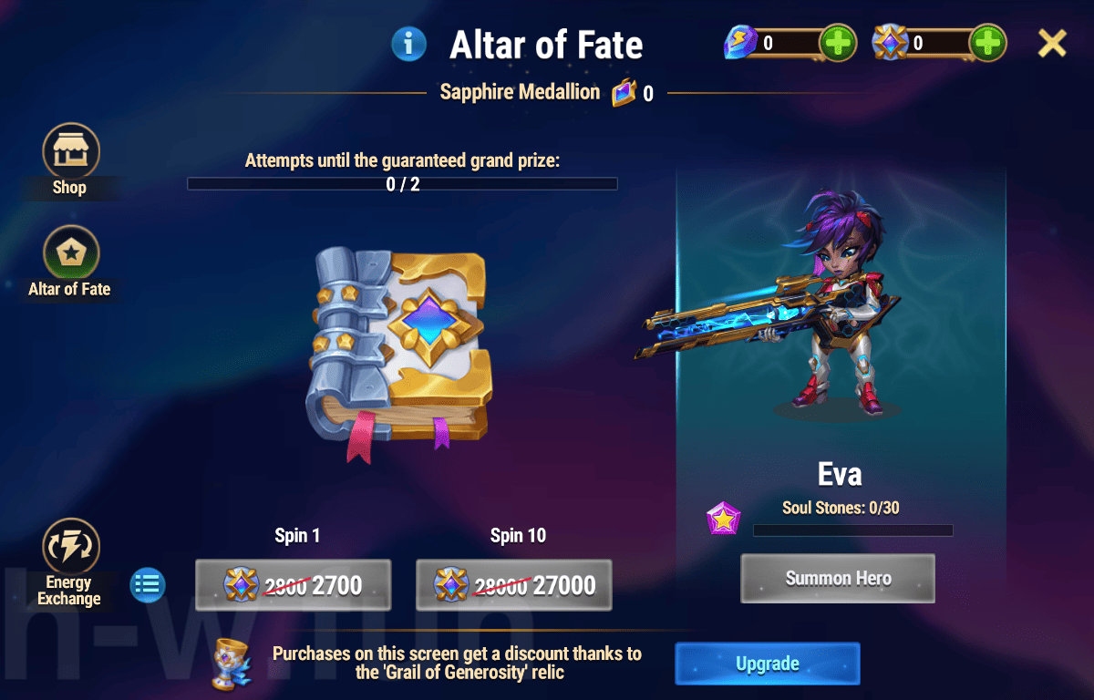 [Hero Wars Guide] Freedom Protocol Eva Event