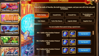[Hero Wars Guide] Freedom Protocol Tasks and Rewards