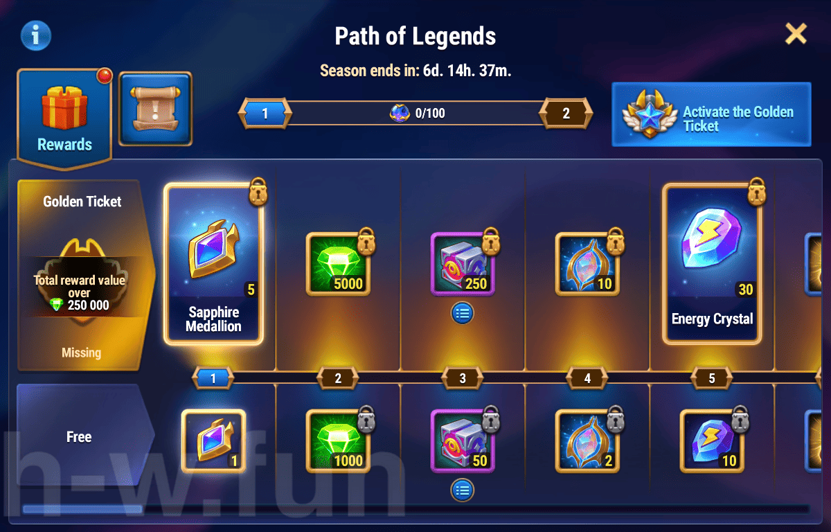 [Hero Wars Guide] Path of Legends (Astrid Event)