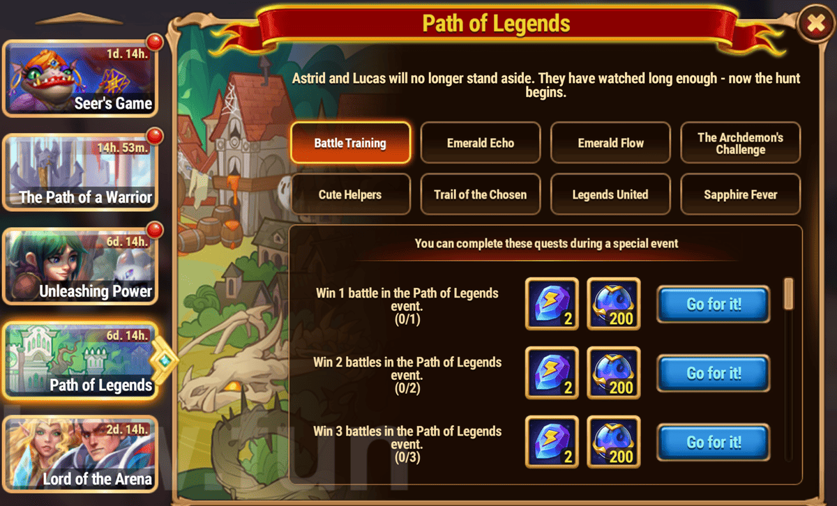 [Hero Wars Guide] Path of Legends (Astrid Event)