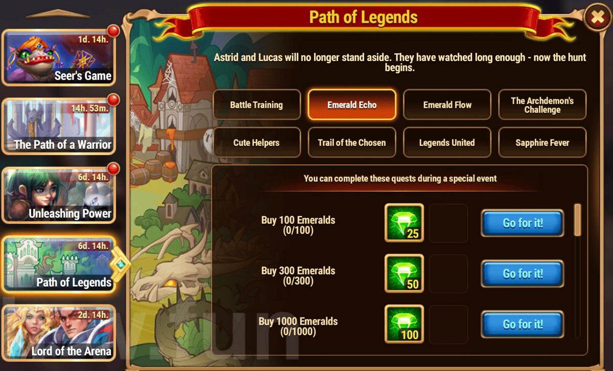 [Hero Wars Guide] Path of Legends (Astrid Event)