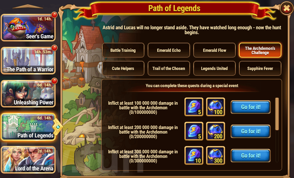 [Hero Wars Guide] Path of Legends (Astrid Event)