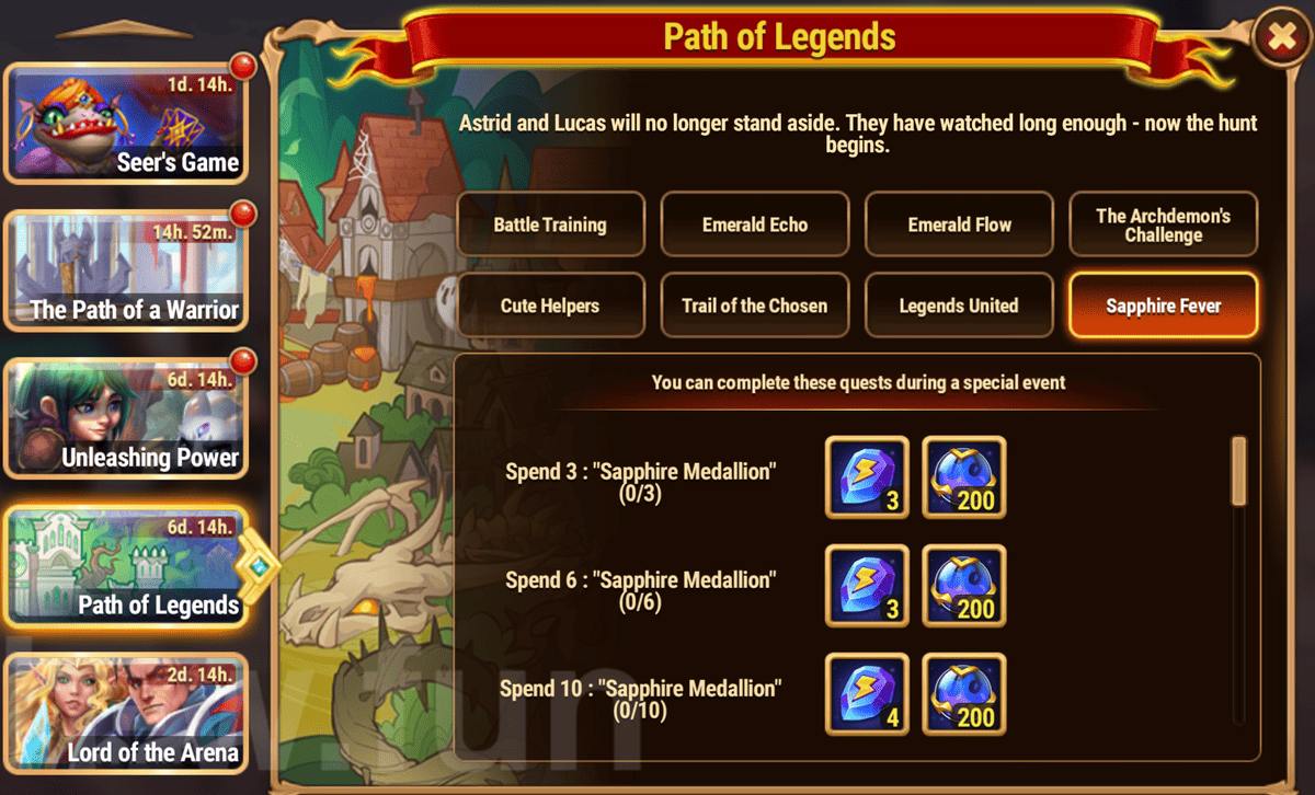 [Hero Wars Guide] Path of Legends (Astrid Event)