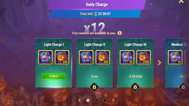 [Hero Wars Guide] Daily Charge Spooky festival