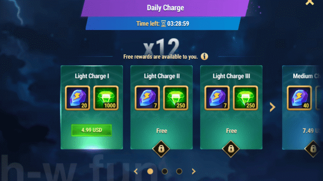 [Hero Wars Guide] Daily Charge