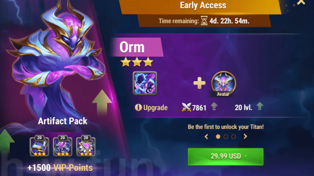 [Hero Wars Guide] Early Access Orm