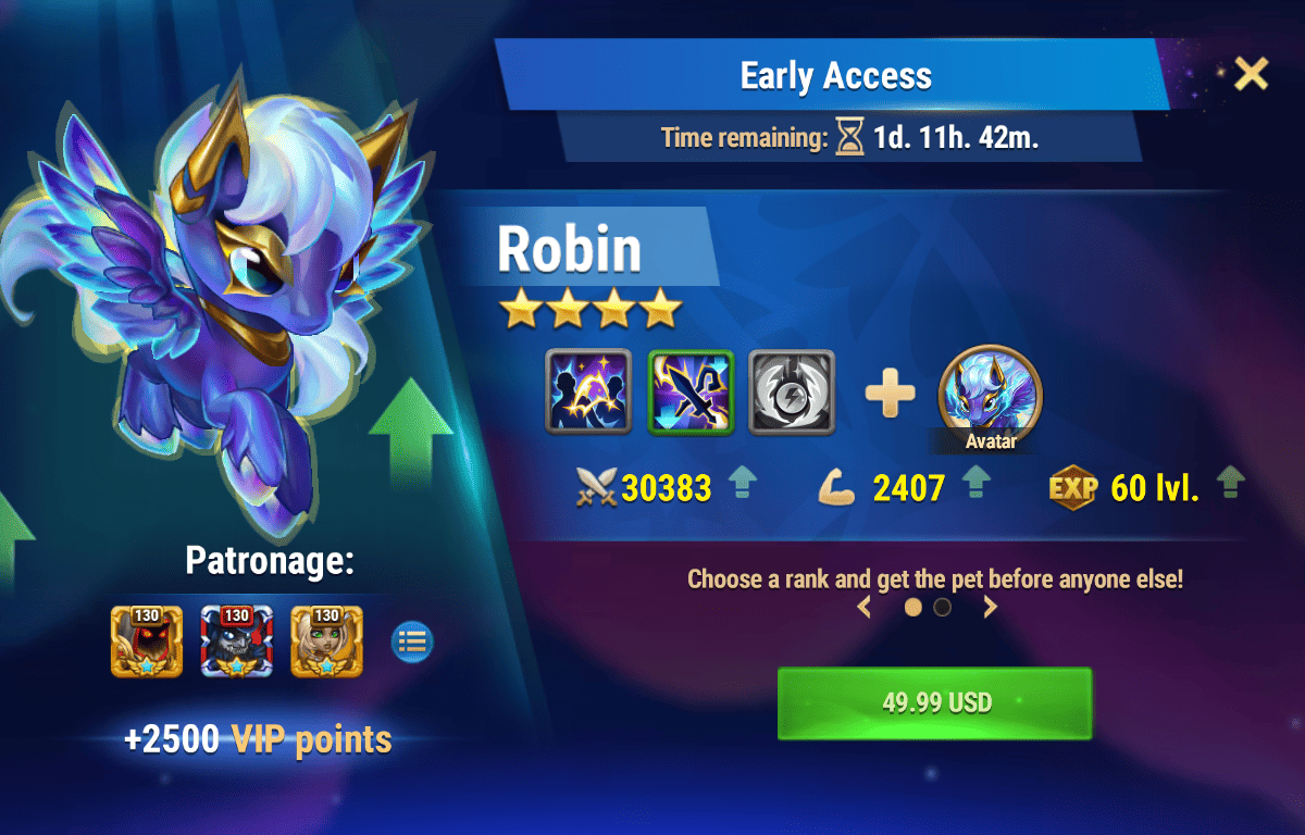 [Hero Wars Guide] Early Access Robin