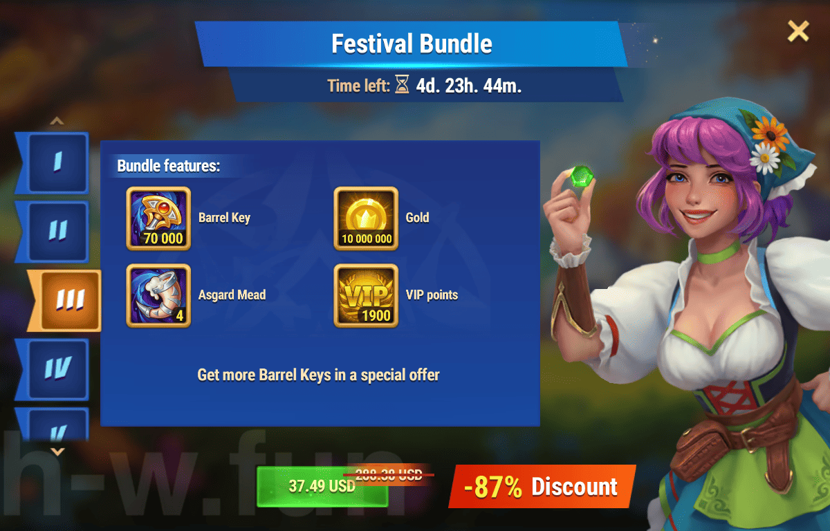 [Hero Wars Guide]Festival Bundle (Mead Festival)