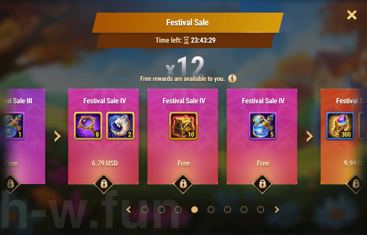 [Hero Wars Guide] Festival Sale - Mead Festival
