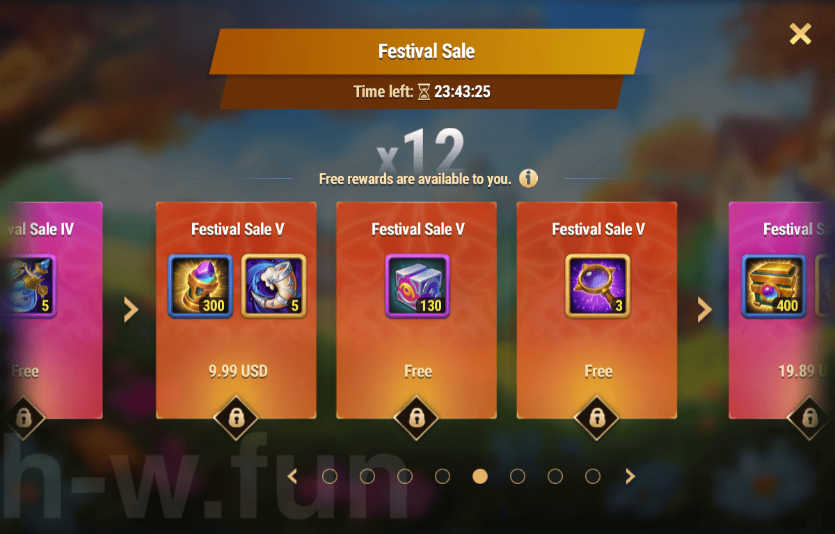 [Hero Wars Guide] Festival Sale - Mead Festival