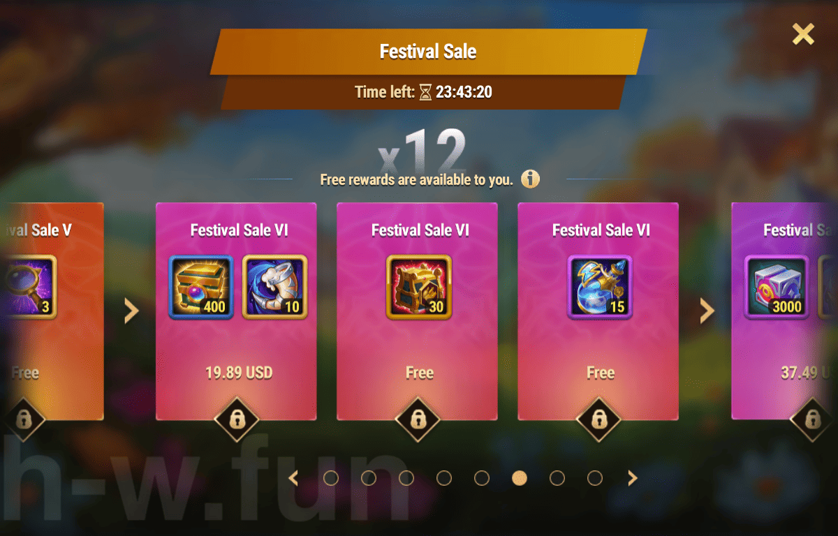 [Hero Wars Guide] Festival Sale - Mead Festival