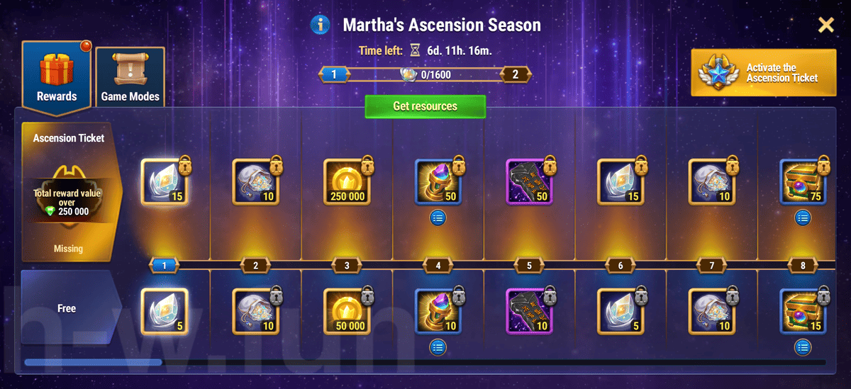 [Hero Wars Guide] Martha Ascension Season