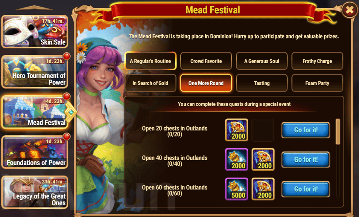 [Hero Wars Guide] Mead Festival Quest