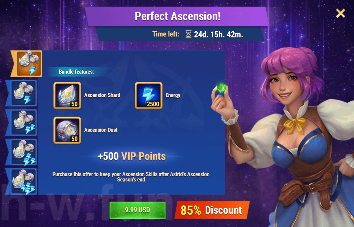 [Hero Wars Guide] Perfect Ascension