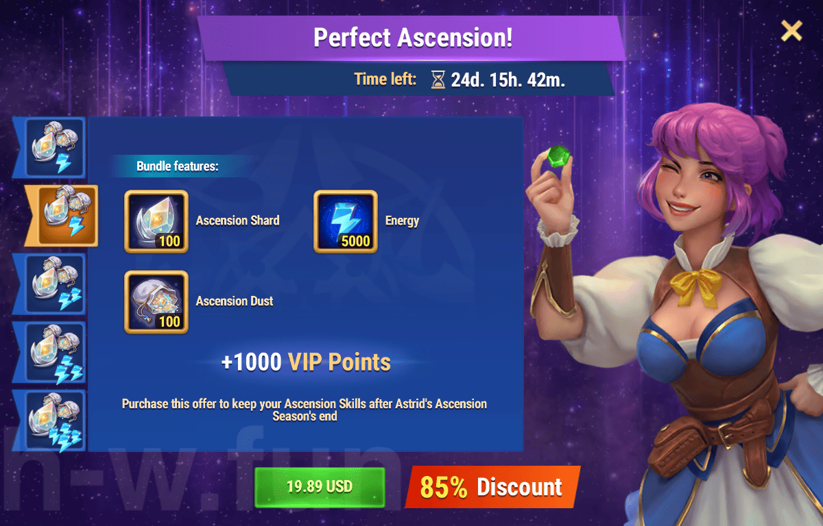 [Hero Wars Guide] Perfect Ascension