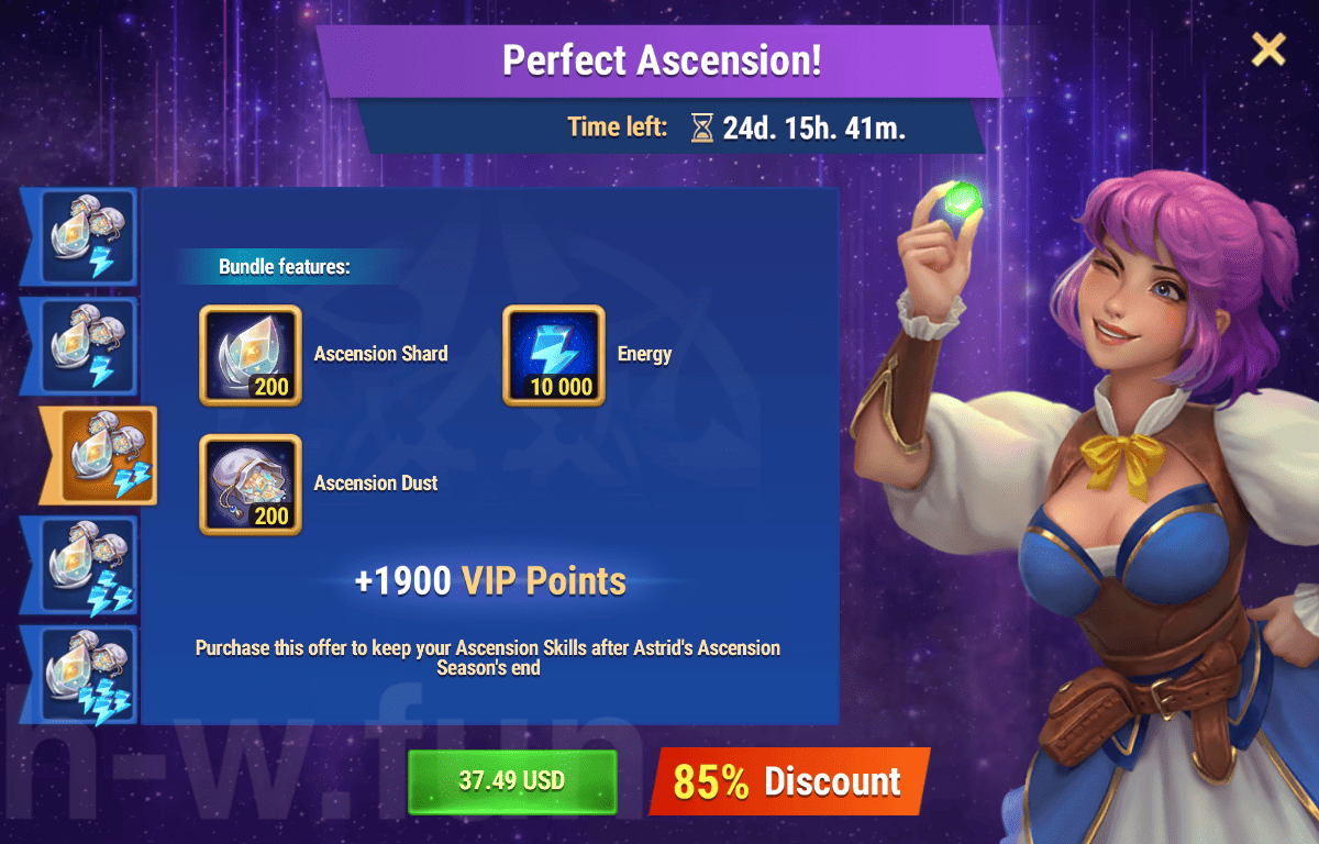 [Hero Wars Guide] Perfect Ascension