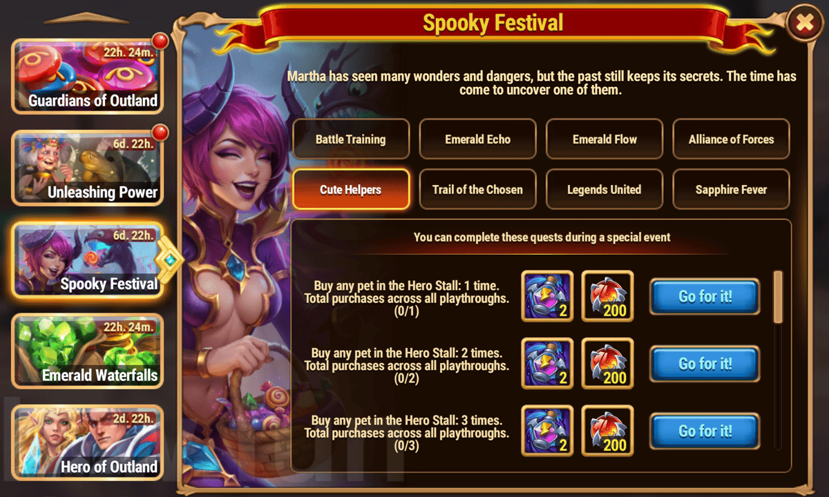 [Hero Wars Guide] Spooky Festival 2026 Quest