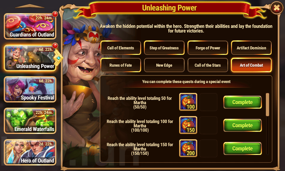 [Hero Wars Guide]Unleashing Power(Martha)