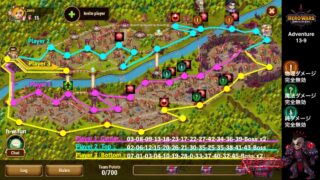 [Hero Wars攻略]アドベンチャー13-9 最適ルート