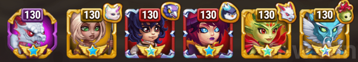 [Hero Wars攻略]オシュ戦の有名チーム