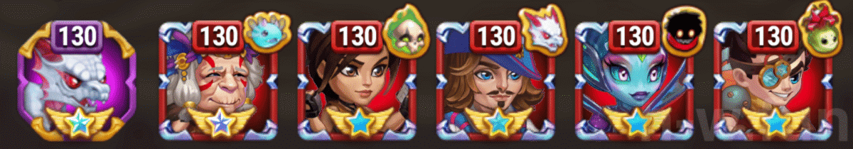 [Hero Wars攻略]オシュ戦の有名チーム