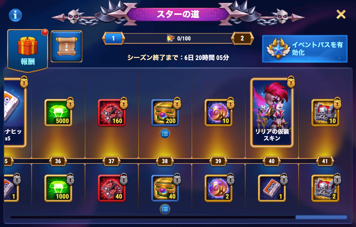 [Hero Wars攻略]ファントムツアー リリアイベント解説