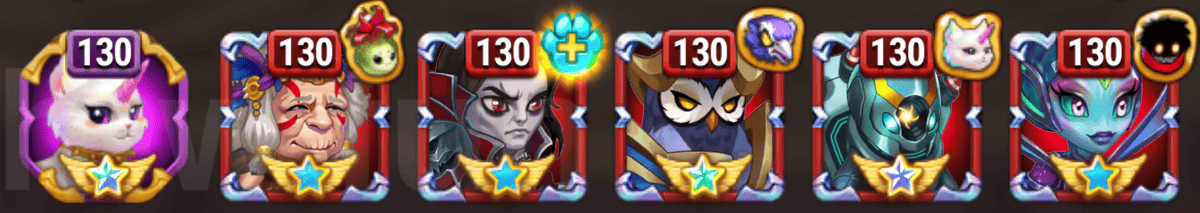 [Hero Wars攻略]マエストロ戦の有名チーム