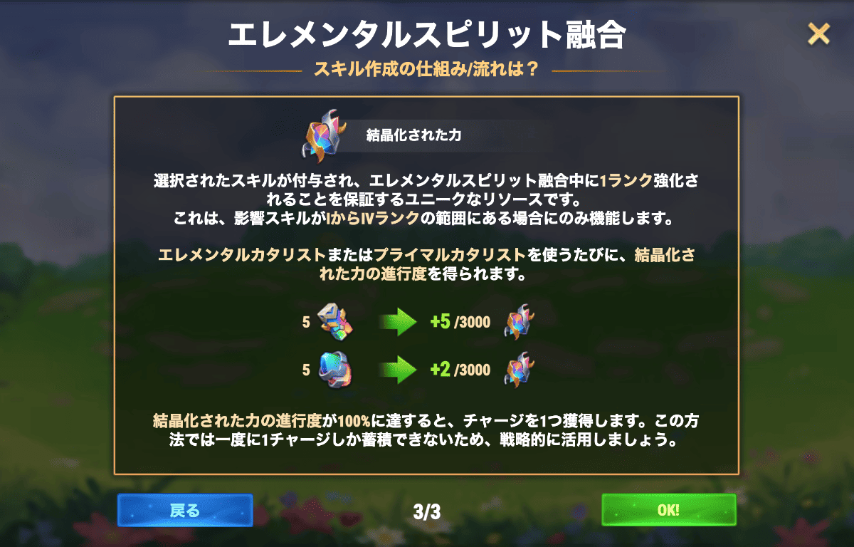 [Hero Wars攻略]スピリット融合