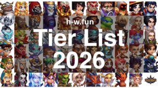 [HeroWars攻略]最強キャラランキング(Tier List) 2026年