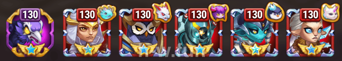 [Hero Wars攻略]征服エリアでの活躍チーム（2025年末）