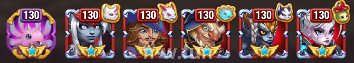 [Hero Wars攻略]征服エリアでの活躍チーム（2025年末）