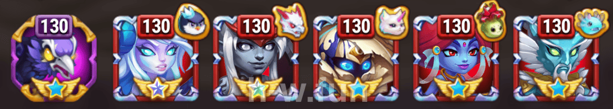 [Hero Wars攻略]征服エリアでの活躍チーム（2025年末）