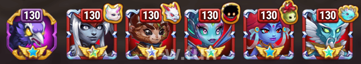 [Hero Wars攻略]征服エリアでの活躍チーム（2025年末）