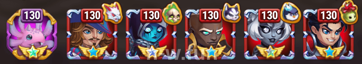 [Hero Wars攻略]征服エリアでの活躍チーム（2025年末）