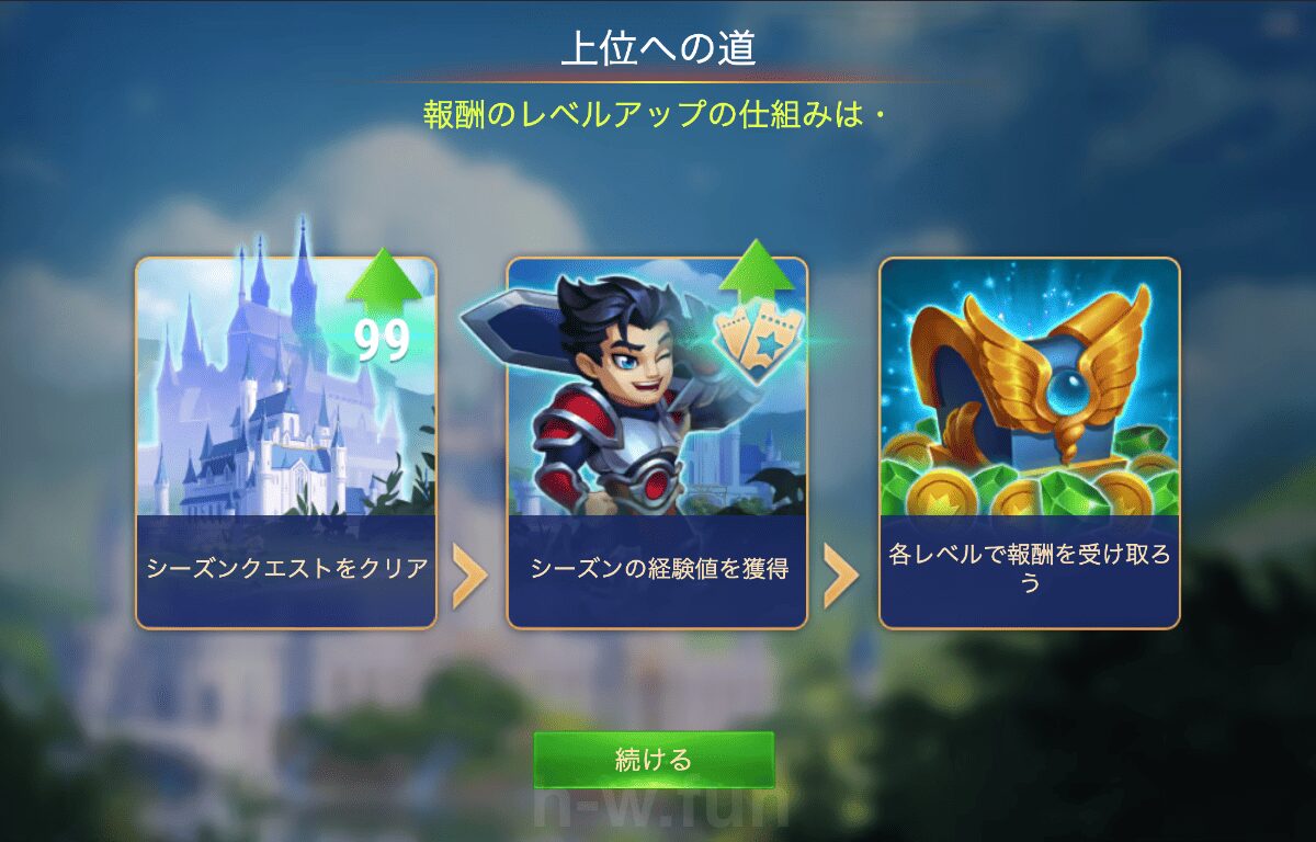 [Hero Wars攻略]上位への道