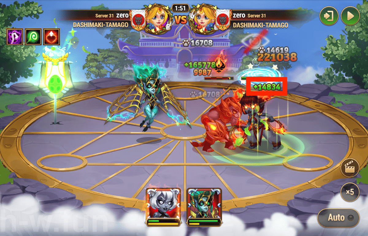 [Hero Wars攻略]前衛の戦旗