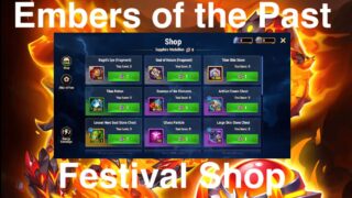 [Hero Wars攻略]フェスティバルショップ(過去の残り火)