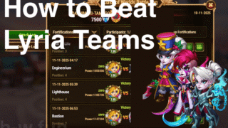 [Hero Wars攻略]CoWでリリアに３回勝つ方法